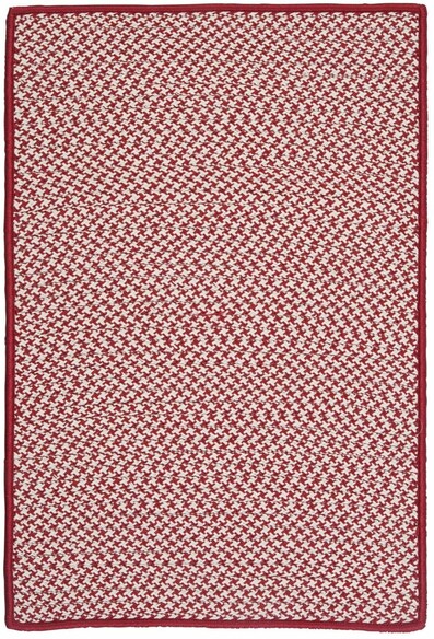 Colonial Mills Outdoor Houndstooth Tweed OT79 Sangria